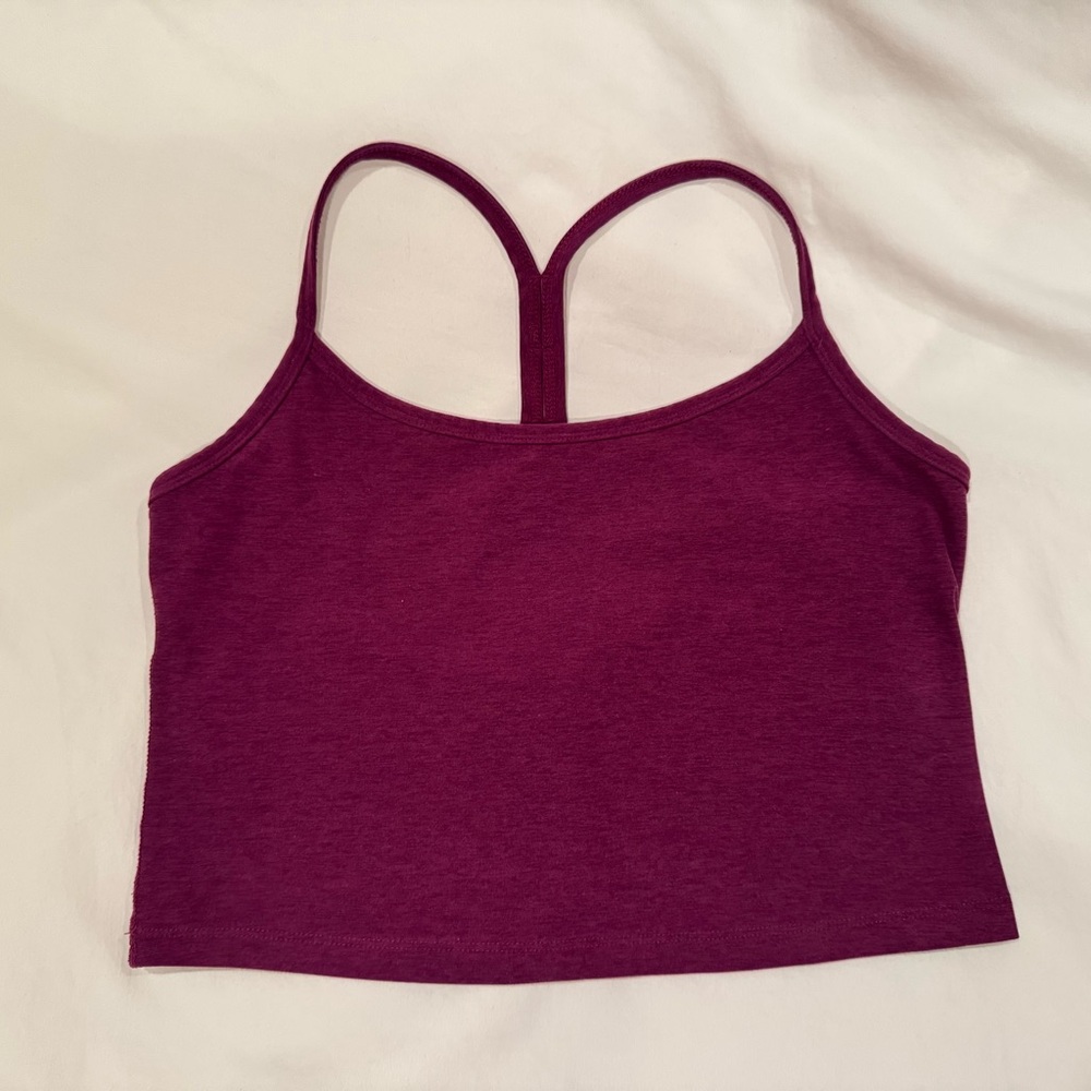 Beyond Yoga Spacedye Slim Racerback Cropped Tank Size Medium